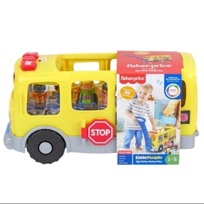 PROMO Fisher Price Little People Big Yellow School Bus Original