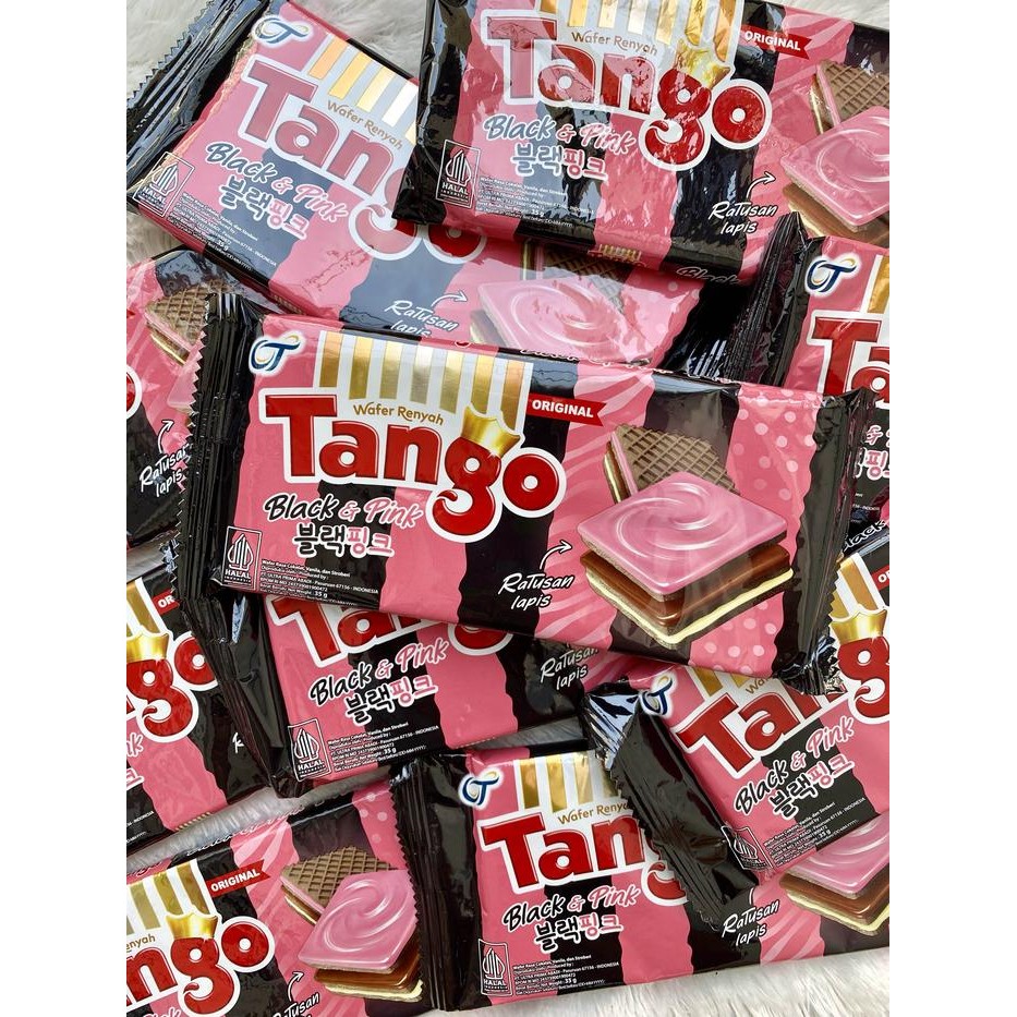 

Wafer Tango x JKT48 Edisi Black & Pink Limited Edition - PASTI DAPAT Photocard Tango Random