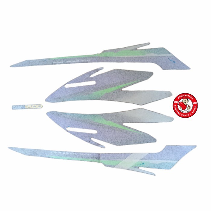 HARGA DISC - Sticker Striping Body Honda GL Pro Neotech 1600 1996 1997 Ori Original