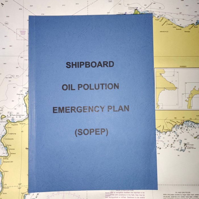 

Buku Sopep / Shipboard Oil Polution Emergency Plan