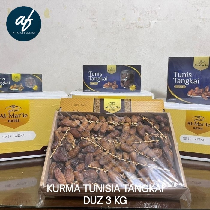

Kurma Tunisia Tangkai Premium Al Mar'ie dus 3kg