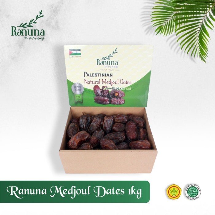 

KURMA MEDJOL PALESTINIAN RANUNA 1 KG / NATURAL MEDJOOL DATES