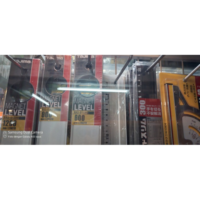 Stok Terbatas Tajima (Japan) Waterpas Dengan/Tanpa Magnet-Semua Ukuran (Waterpass With/Without