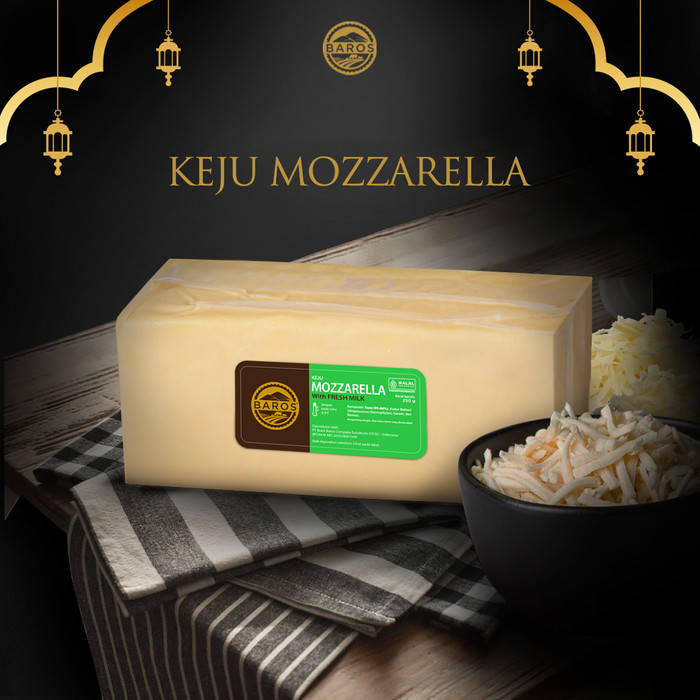 

Baros Keju Mozzarella - Blok