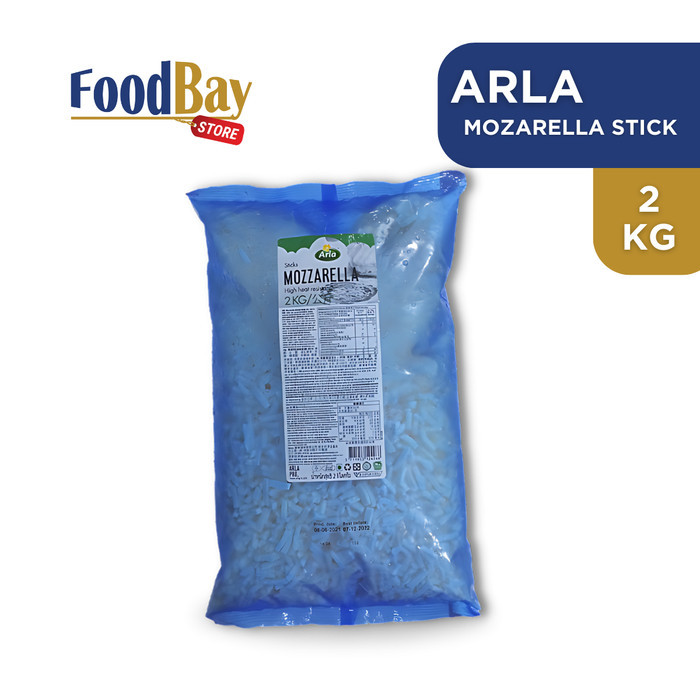 

ARLA - Mozzarella Stick 2 Kg / Keju Parut - Halal