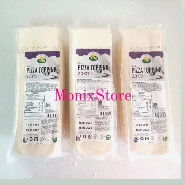 

Keju Mozzarella Arla Cheese Mozarella Arla Blok 2.3 Kg