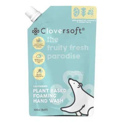 

Cloversoft Plant-Based Foaming Hand Wash Refill - Pink Grapefruit 500ml