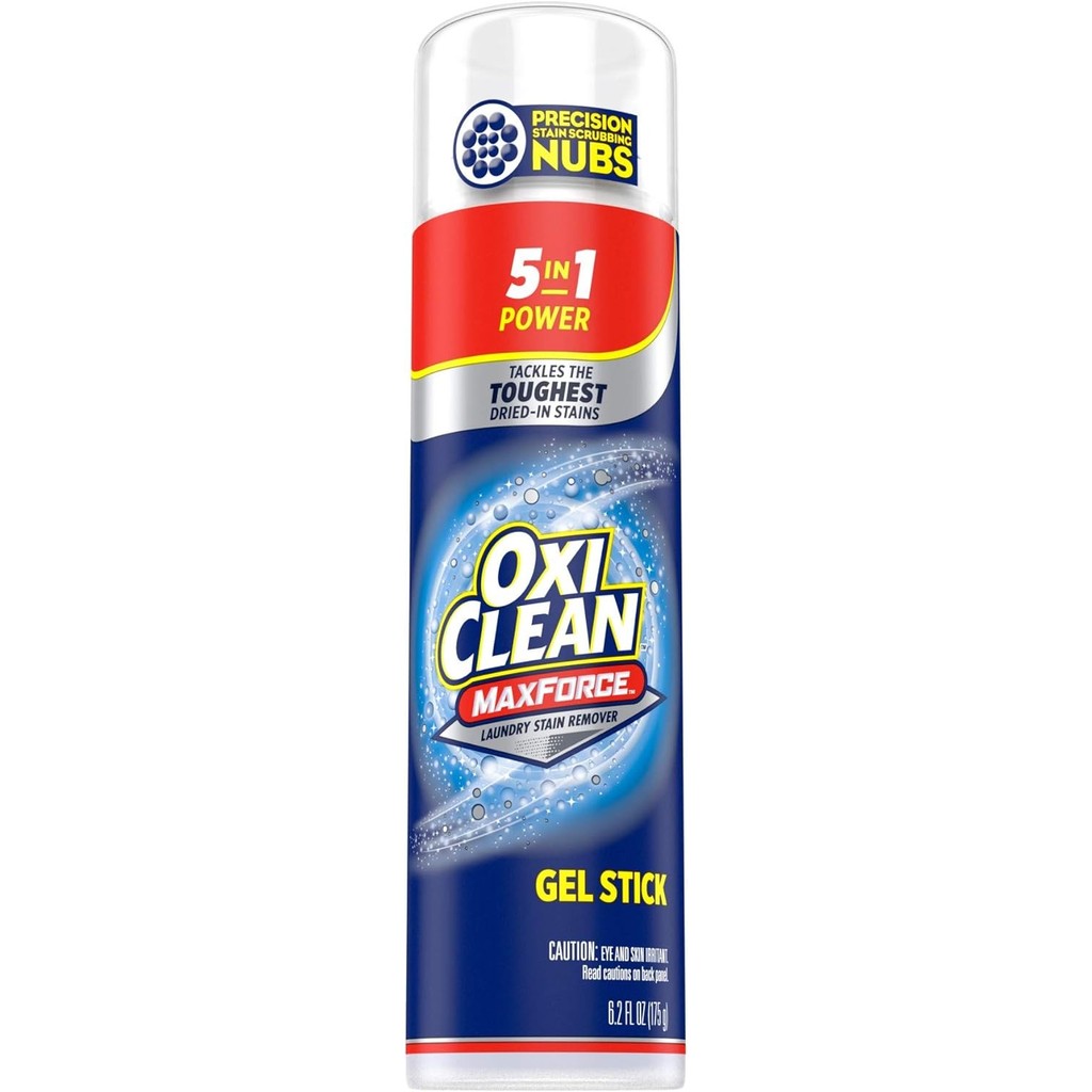 

OxiClean Max Force Gel Stain Remover Stick, 6.2 Ounce (Pack of 2)