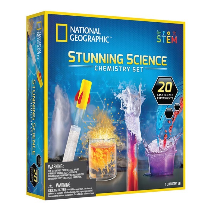 

National Geographic Stunning Science Chemistry Set