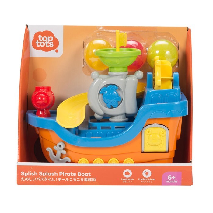 

Top Tots Splish Splash Pirate Boat