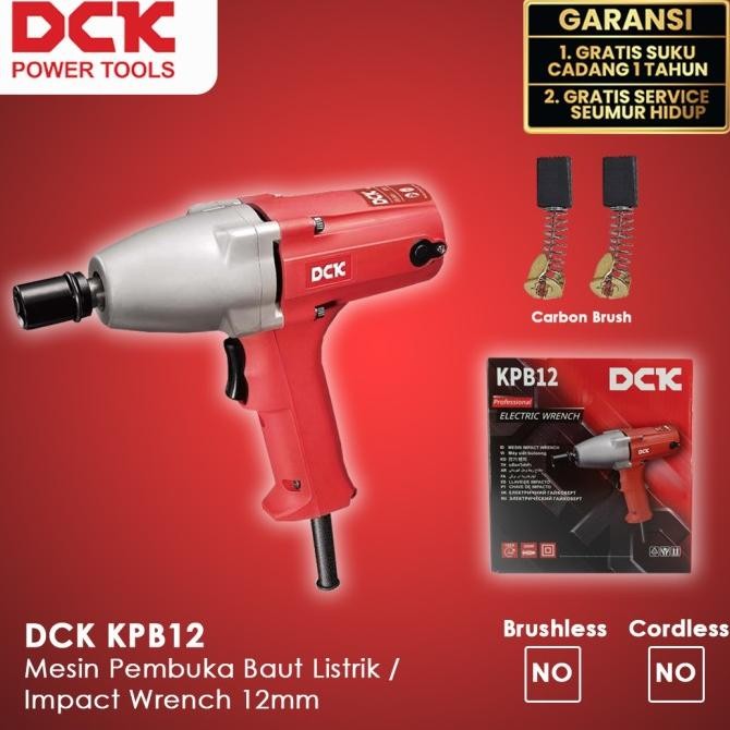 DCK KPB12 Mesin Pembuka Baut Listrik / Impact Wrench