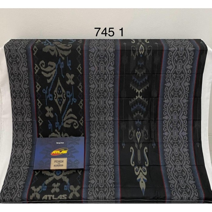 SARUNG ATLAS PREMIUM DOBBY KEMBANG 745