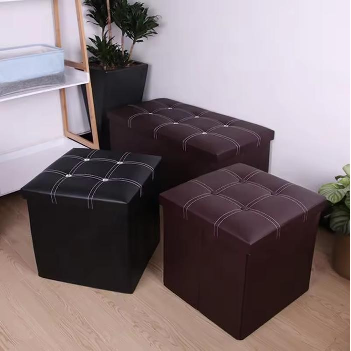 Kursi Sofa Storage Box / Kursi Box Kotak Penyimpanan Serbaguna Yana
