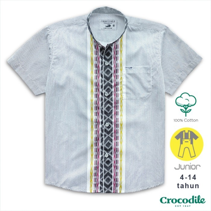 Crocodile KIDS KOKO 0210 - Kids Koko Shirt Koko Lengan Pendek Anak