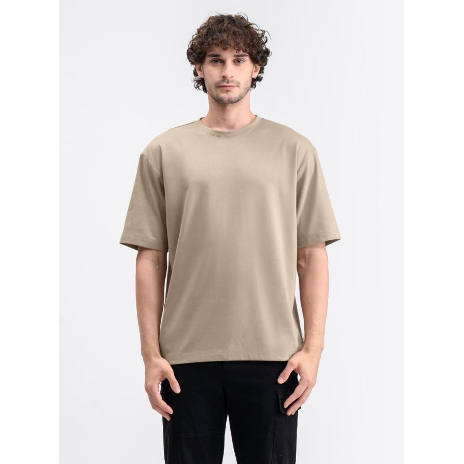 Livehaf - Boxy Ease Tee Latte