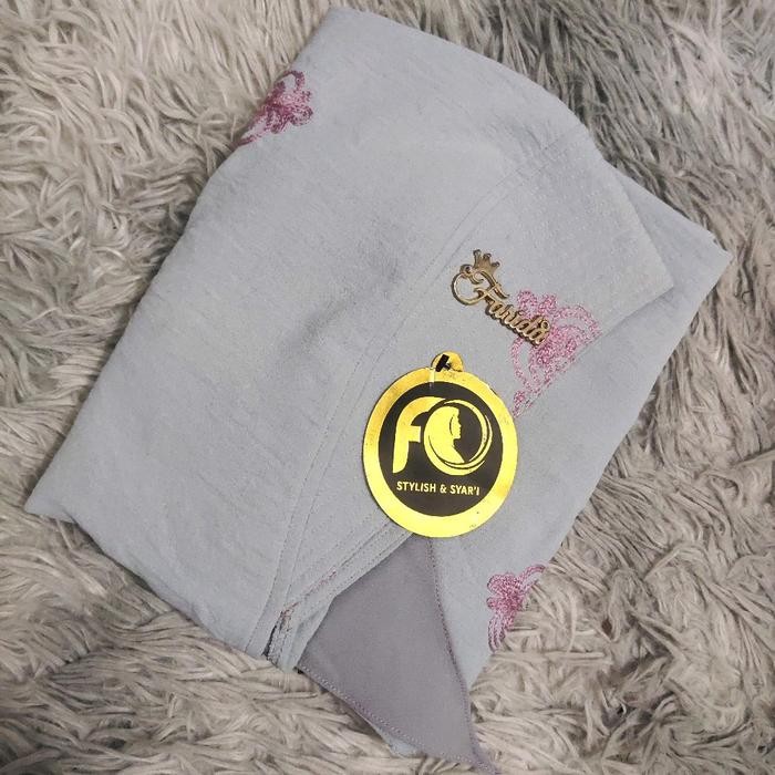 PROMO DEWISA SHOP- HIJAB INSTANT KHARISMA CRINKLE TASSEL ORI FO HIJAB