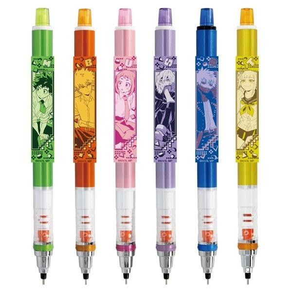 

terbaru !!! uni kuru toga my hero academia visual block mechanical pencil pensil mekanik 0.5mm