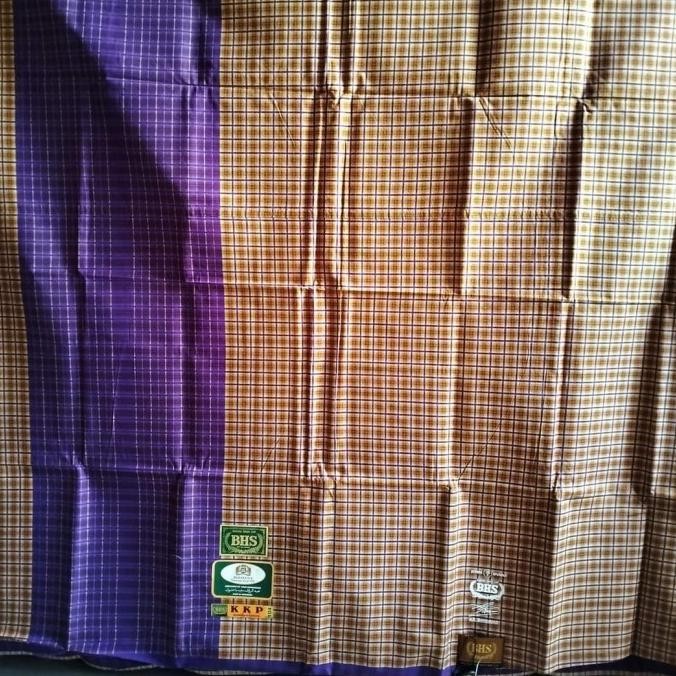 Terjangkau Sarung Bhs Kkp Gold Sutra 100% Original