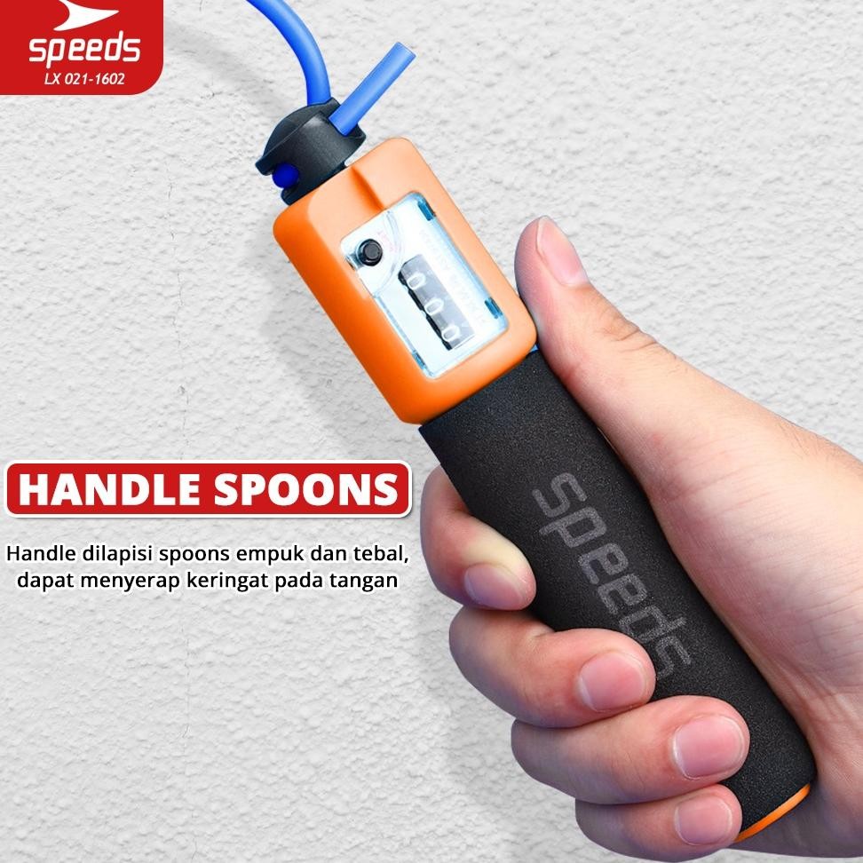 Ew-98 Speeds Skipping Ori Olahraga Lompat Tali Jump Rope Alat Olahraga Anak Remaja Dewasa 021-1602