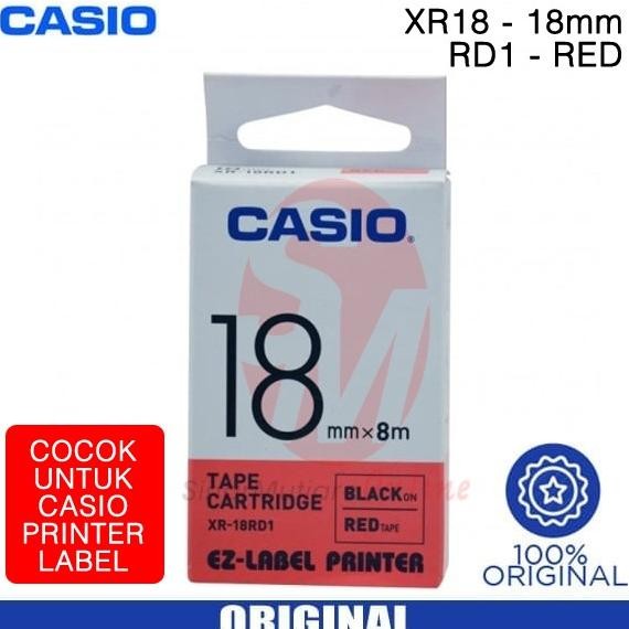 

PITA LABEL CASIO XR 18 - 18mm ALL COLOR