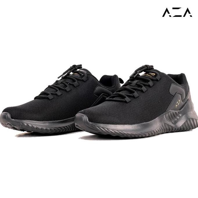 Sepatu AZA by Jackson Black Series Signature (Sneakers Casual Sport) Shoes Sneakers sepatu Pria-Wani