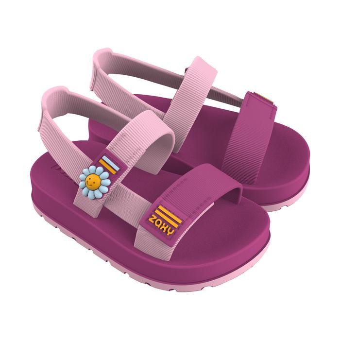 Sepatu Sandal Anak Zaxy Nina Confete Papete Baby Pink Fuschia