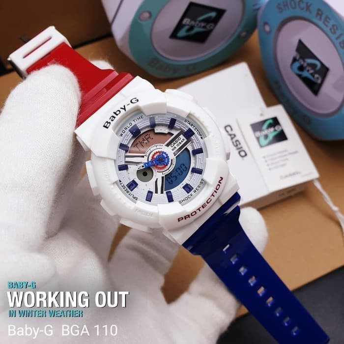 JAM TANGAN WANITA MERK CASIO BABY-G MIYOTA ORIGINAL / ARLOJI WANITA