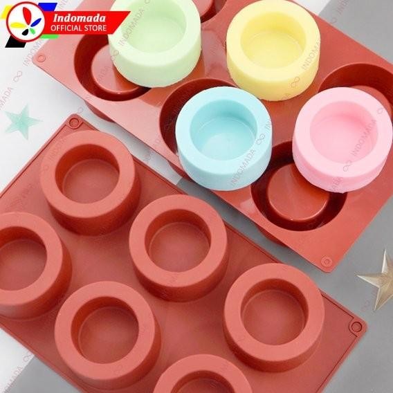 INDOMADA LOYANG CETAKAN SILIKON KUE KERING COKLAT GELAS ES BATU PUDIN