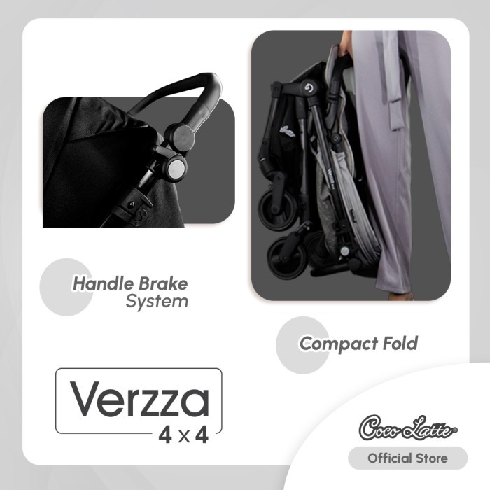 COCOLATTE STROLLER 21208 VERZZA 4X4