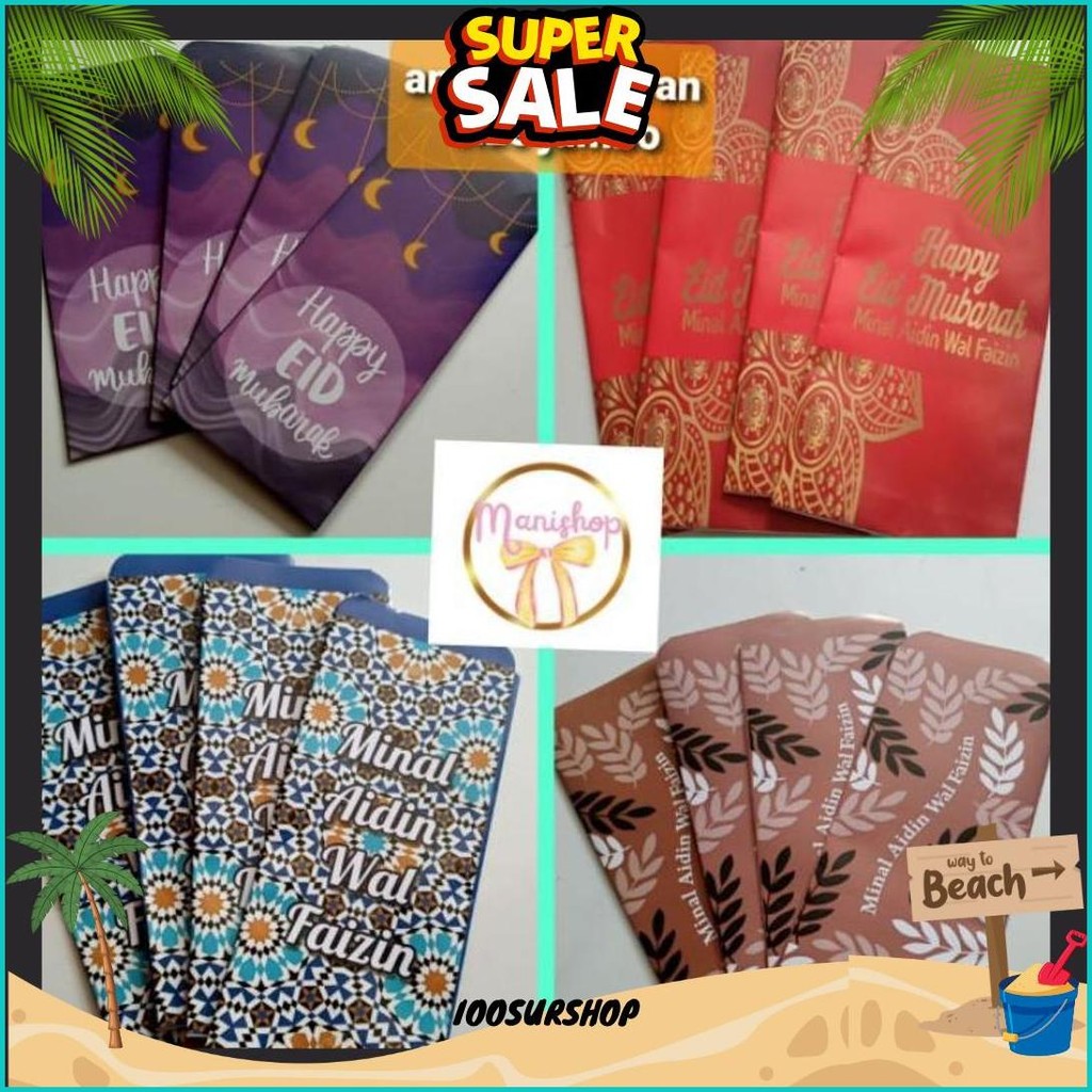 

(Isi 10Pcs)Amplop /Angpao Lebaran /Thr Jumbo Bisa Cod