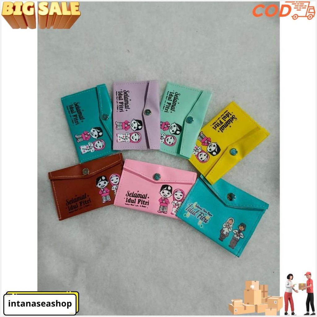 

[ 12 Pcs ]Mini Dompet Amplop Lebaran / Idul Fitri Per Pack Isi 12Pcs Bisa Cod Gratis Ongkir