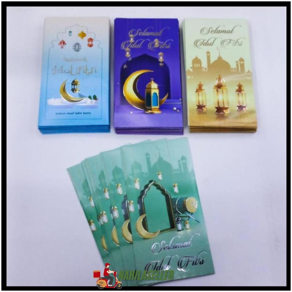 

Amplop Lebaran Idul Fitri Panjang Isi25/ 30/50Pcs Angpao Lebaran Idul Fitri Original Produk