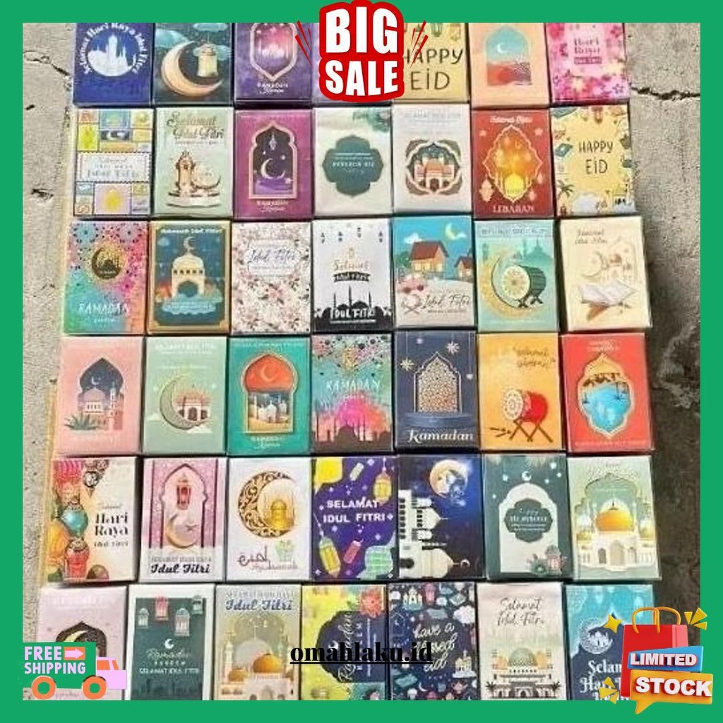 

Grosir Amplop Idul Fitri / Amplop Lebaran Hari Raya / Amplop Ukurant Medium Termurah Banget