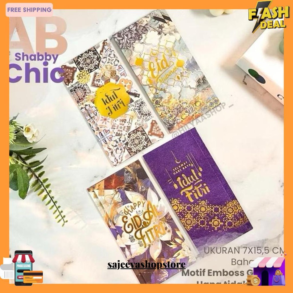 

[Ukuran Uang] Isi 8 Pcs Exclusive Amplop Lebaran Premium Isi 8 Pcs / Amplop Idul Fitri Bahan Tebal Original Produk