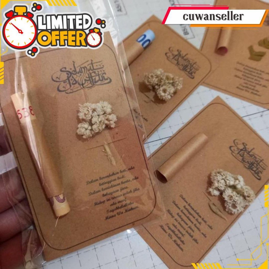 

Amplop Lebaran Rustic 1 Lusin Kertas Free Plastik Siap Kirim