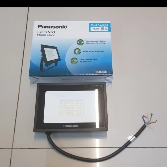 Panasonic Lampu Sorot Tembak Led 10 20 30 50 W Watt Taman Flood Light