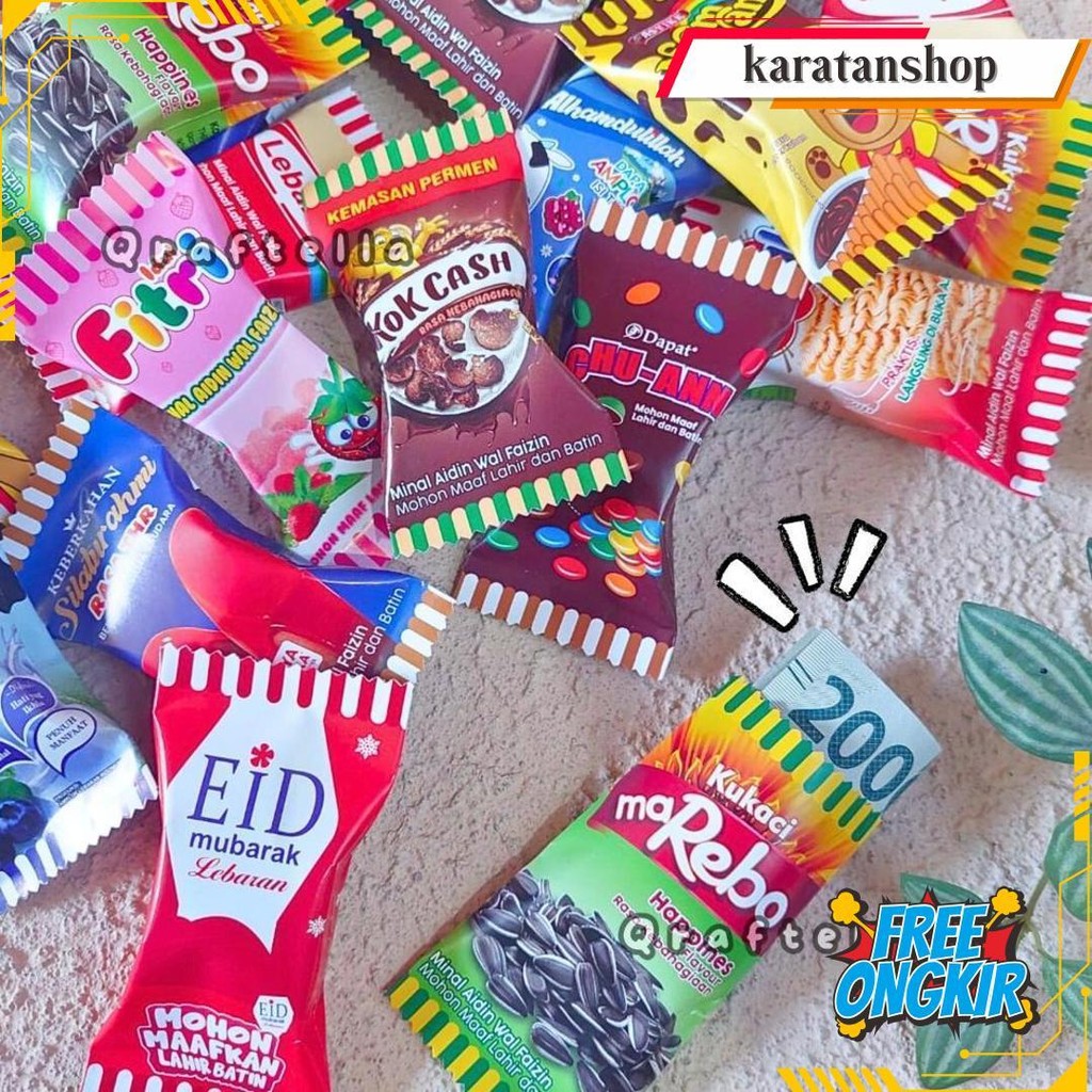 

Amplop Lebaran Model Permen Viral 2025 !!! Amplop Idhul Fitri || Amplop Estetik Unik || Amplop Motif Snack Original Produk