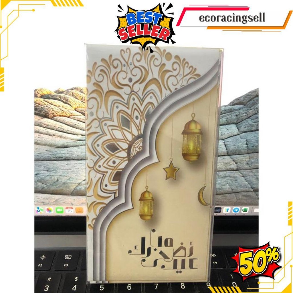 

25Pcs Amplop Panjang Amplop Idul Fitri Ampao Lebaran Motif Islami Besar, Amplop Besar Islami Siap Kirim