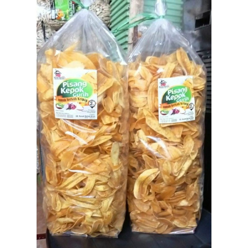 

NEW! Keripik pisang kepok 500gram