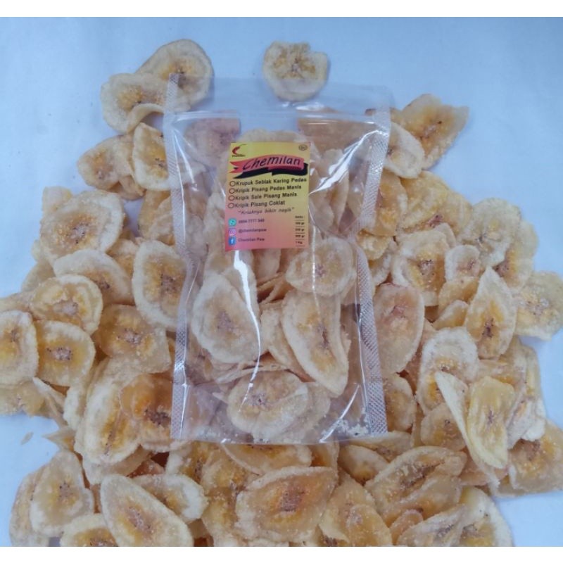 

NEW! Kripik Pisang Original (1 Kg) Chemilan Pringsewu