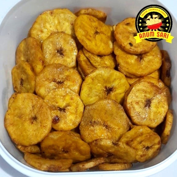 

pengiriman cepat Keripik Pisang Manis Bulat 250 Gram - Anum Sari