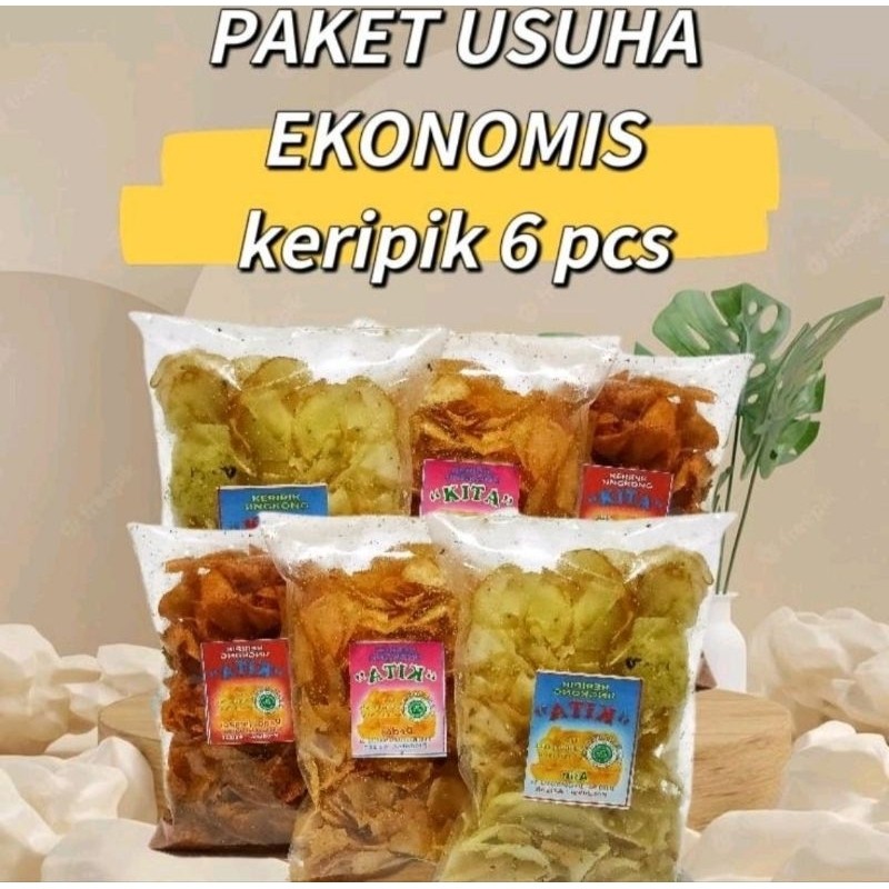 

Discount BUNDLING 6 KERIPIK SINGKONG DAUN JERUK KITA KHAS MARTAPURA