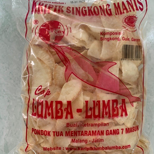 

NEW PROMO Kripik singkong lumba 500gr