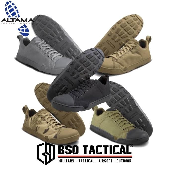 Sepatu Tactical Altama OTB Maritime Assault Low Outdoor Boots Original