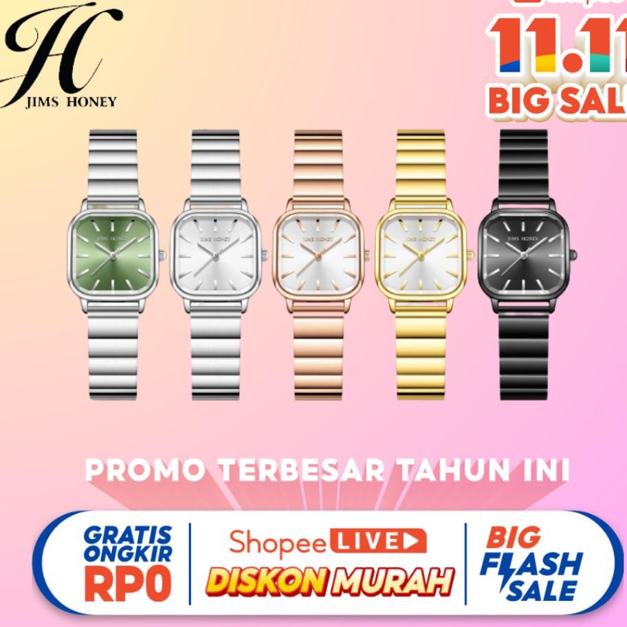Jam Tangan Wanita Jhw 26 Jim Honey Realpic Cod Anti Air Tainle Ertifiat Free Bo Ecluive