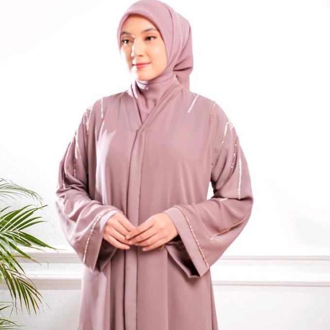 Abaya Elhabsyi Dubai 1088 Lembut Fursan Silk Premium Terbaru