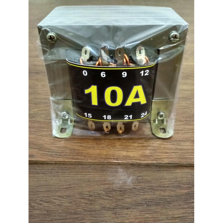 TRAFO 10A /10 ampere 24V NON CT NAYAKA SUPER (MURNI 100%)TRAFO CAS AKI