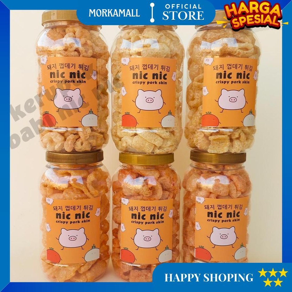 

Kerupuk Kulit Babi Nic Nic 2 Liter Snack Cemilan Rambak Krupuk Kerubi D Sale