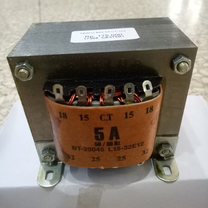 Trafo BIG 5A CT 32v