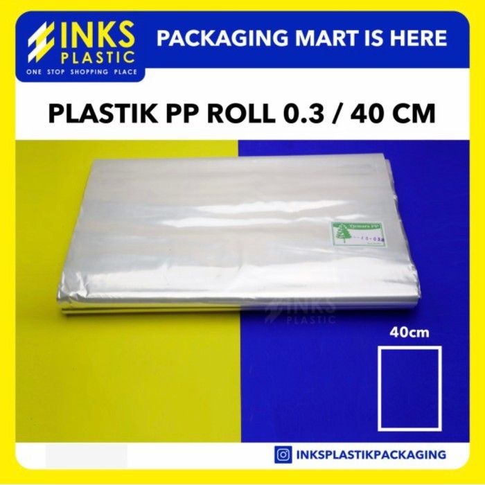 

Plastik Pp Kembang Roll 0,3 40 Cm